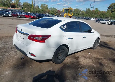 2016 Nissan Sentra Fe+ S/S/Sl/Sr/Sv из США, поврежденный, VIN 3N1AB7APXGY216461